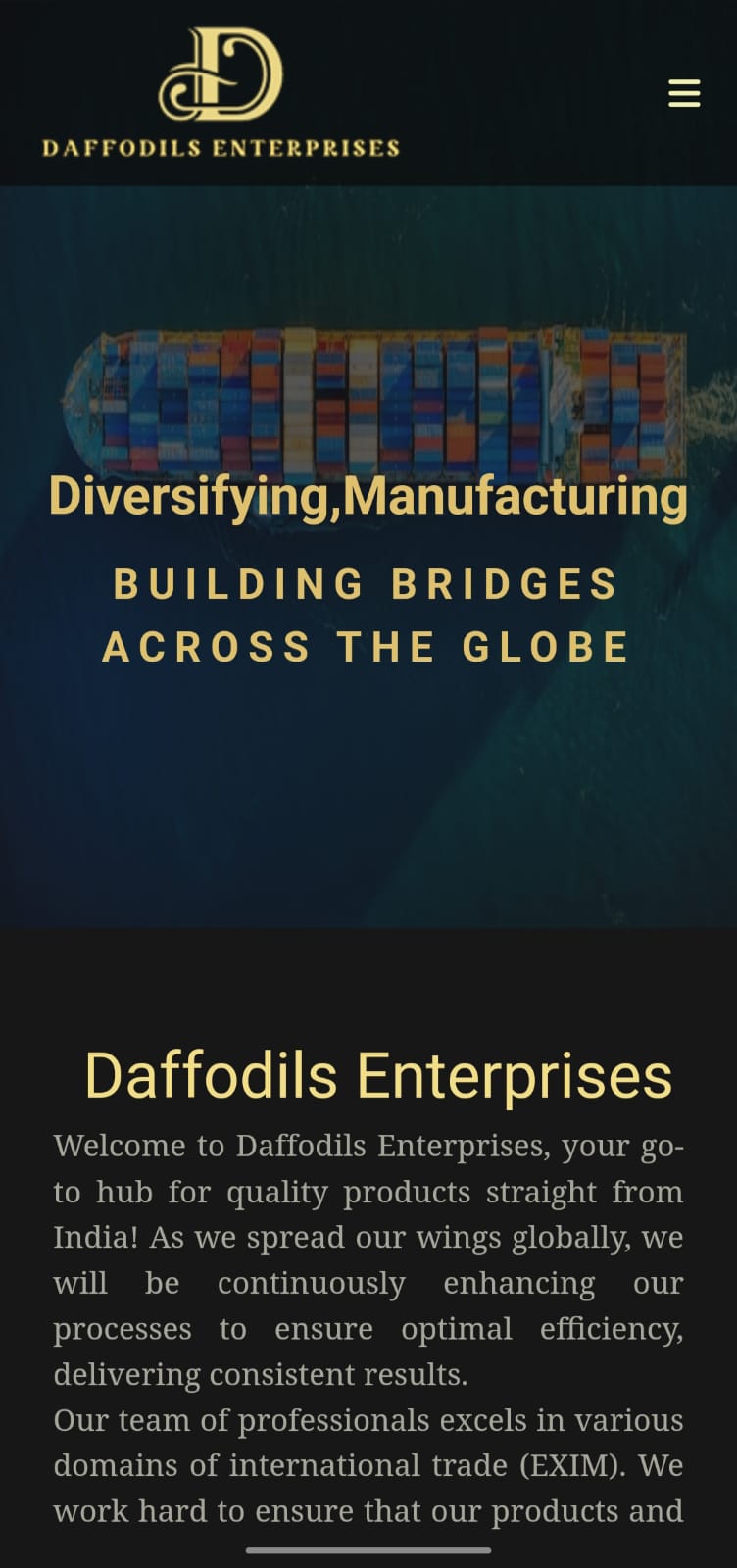 Bridging the gap between Imports and Online world